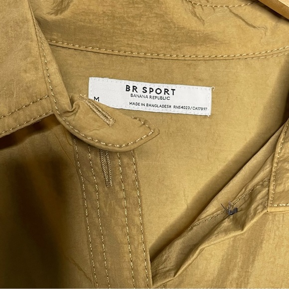 BANANA Republic safari collection nylon oversized utility shirt - Picture 3 of 13